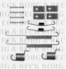 BORG & BECK BBK6230 Accessory Kit, disc brake pads